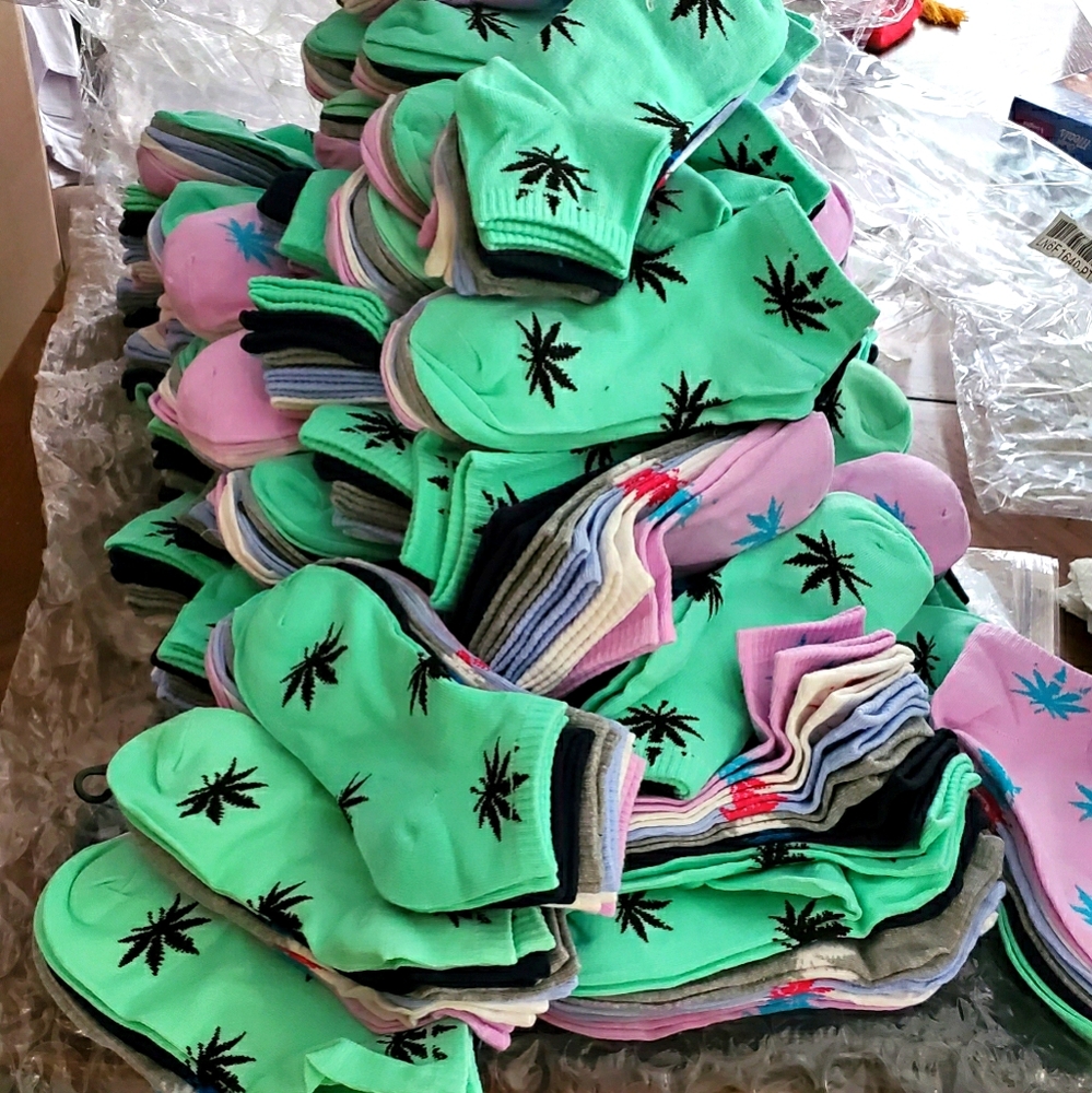 Leaf Socks.   (10 pack deal)